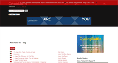 Desktop Screenshot of cykelsiderne.net